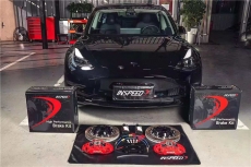 改裝案例丨特斯拉Model3升級INSPEED TS6剎車套件