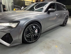 改裝案例丨奧迪A6·allroad升級阿基波羅十活塞剎車套件