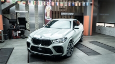 官方案例丨寶馬X6升級阿基波羅前十后四剎車套件